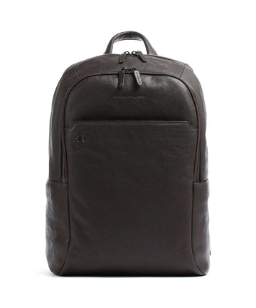 Piquadro Black Square Sac à dos d'ordinateur dark brown