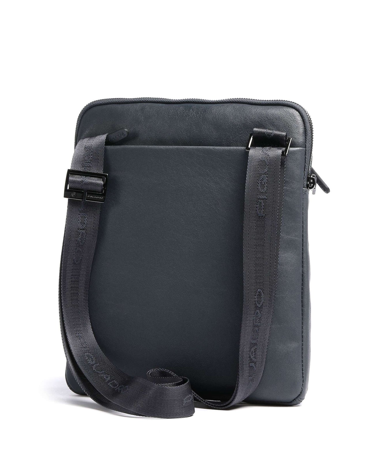 Piquadro Black Square Crossbody bag blue ocean