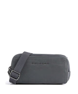 Piquadro Black Square Wristlet blue ocean