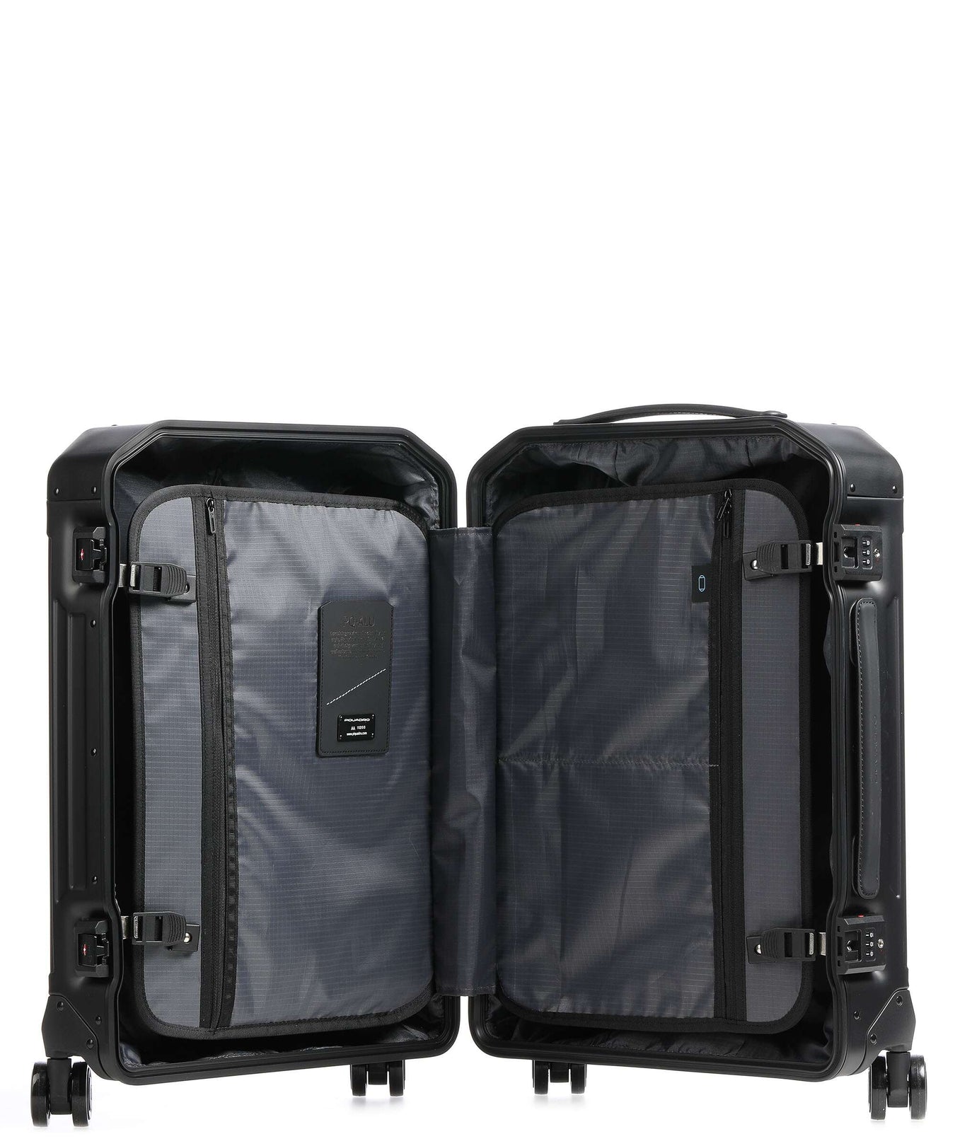 Piquadro PQ Alu Spinner (4 wheels) black