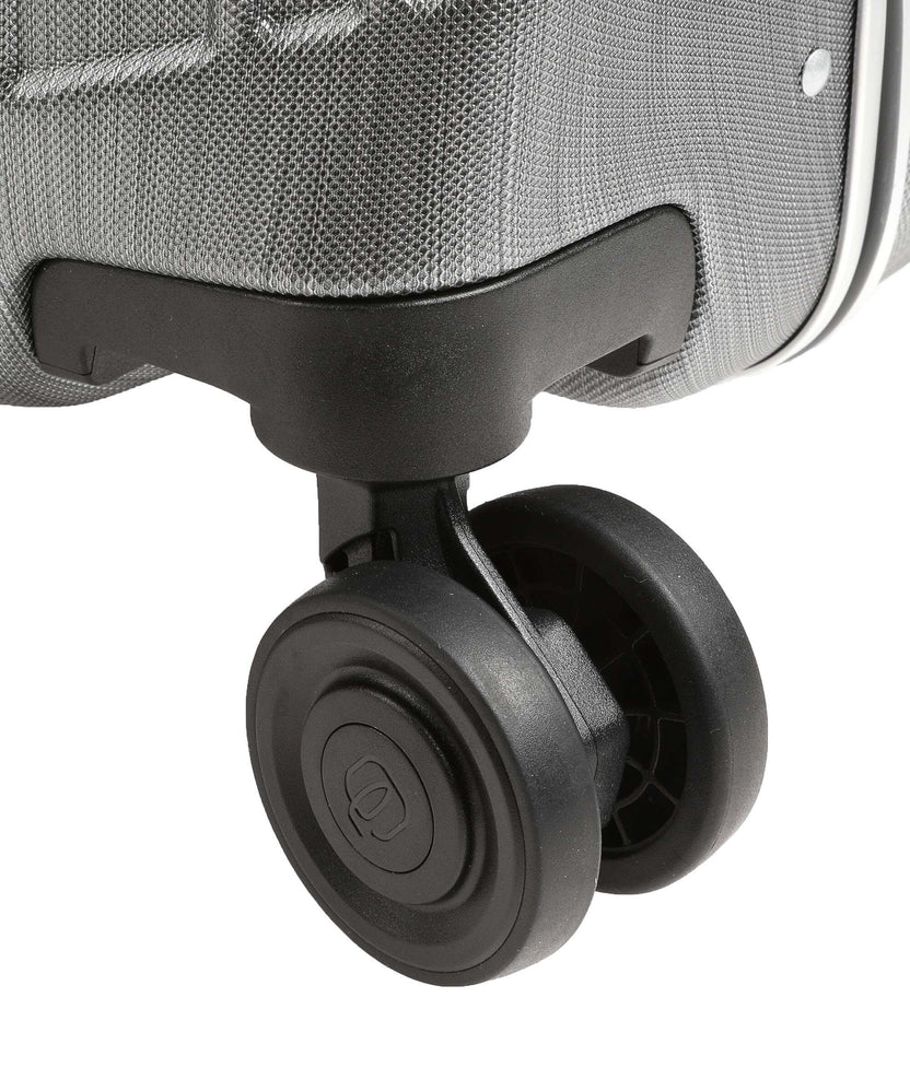 Piquadro PQLM Spinner (4 wheels) black/natural tan