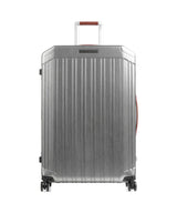 Piquadro PQLM Trolley (4 wielen) black/natural tan