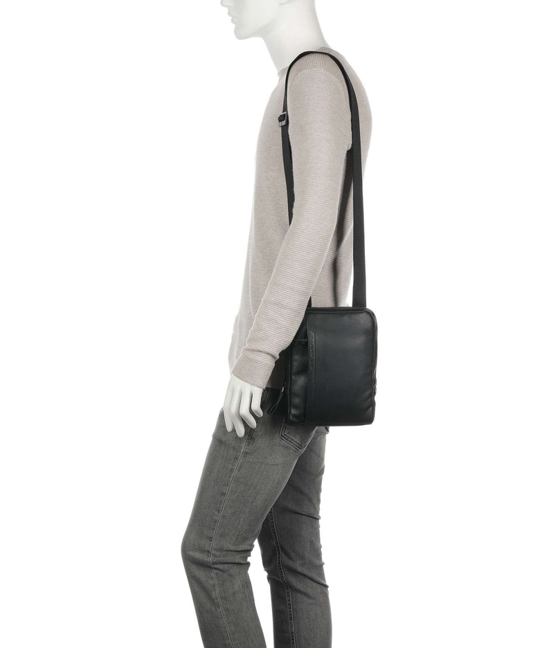 Piquadro Pan Crossbody bag black