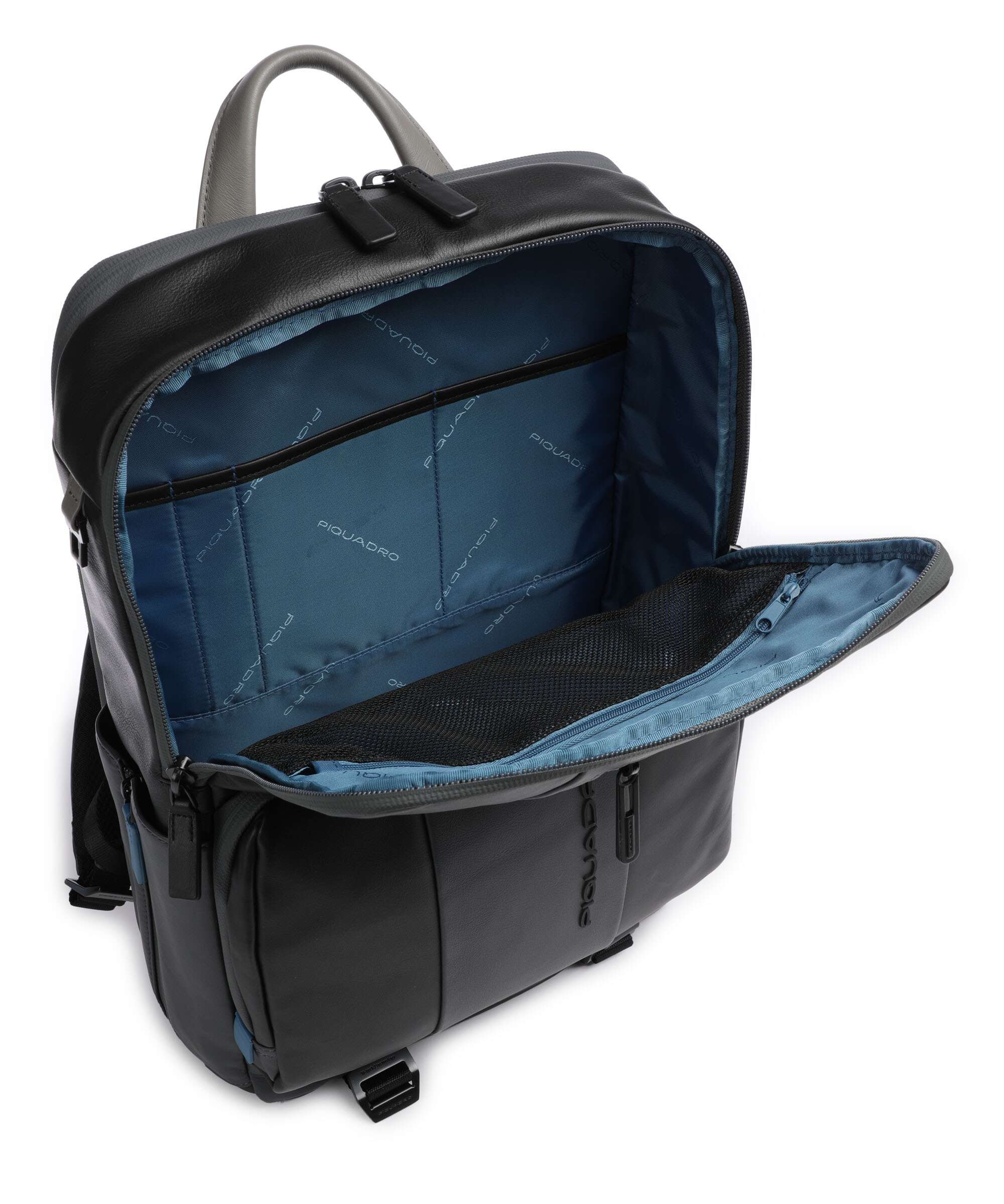 Piquadro Urban Laptop backpack nero/grgio