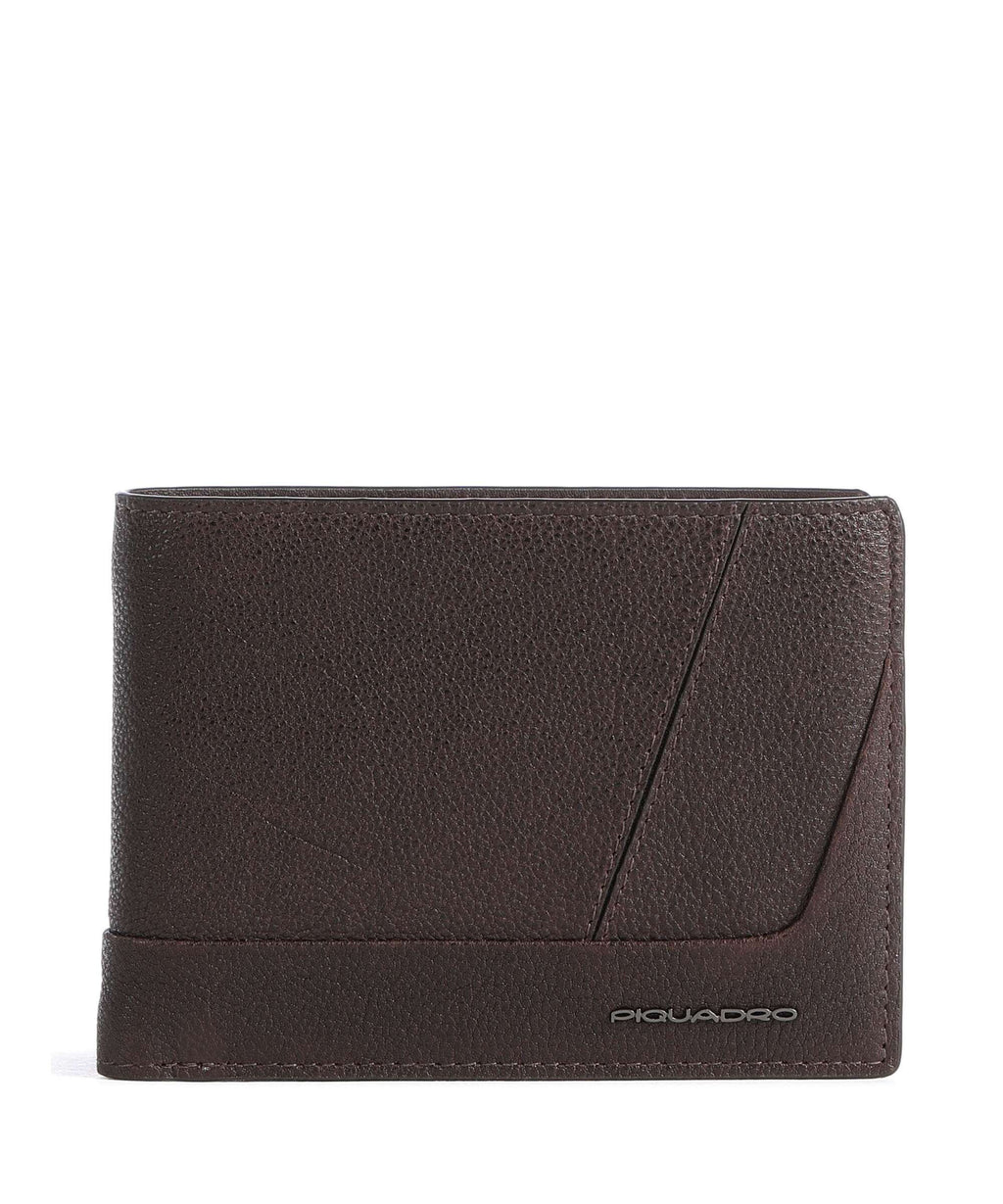 Piquadro Carl RFID Wallet testa di moro