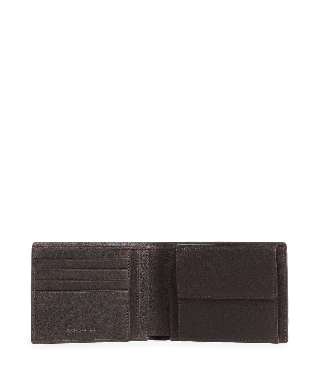 Piquadro Carl RFID Wallet testa di moro
