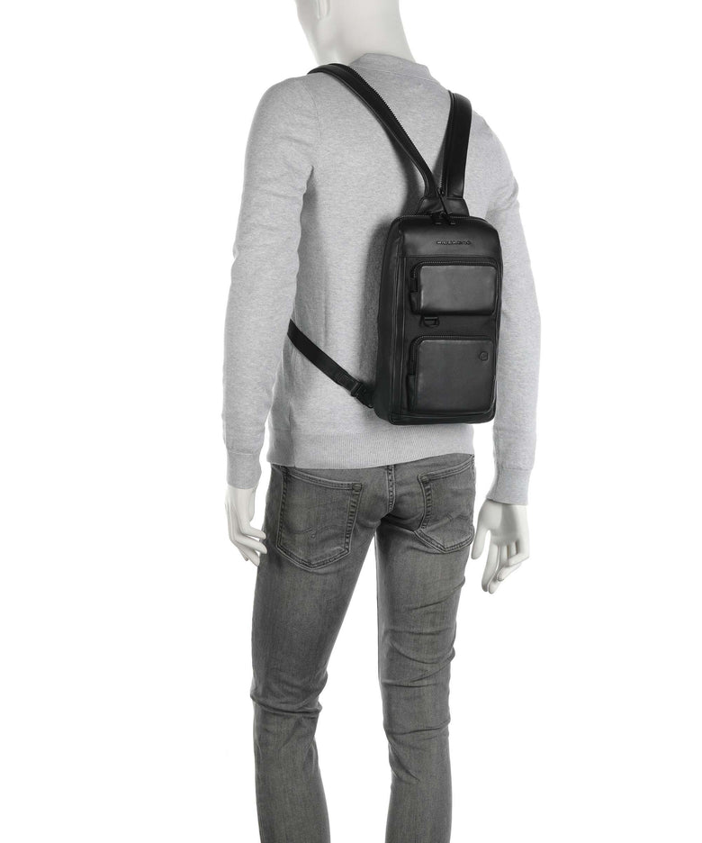 Piquadro Liko Sling bag nero