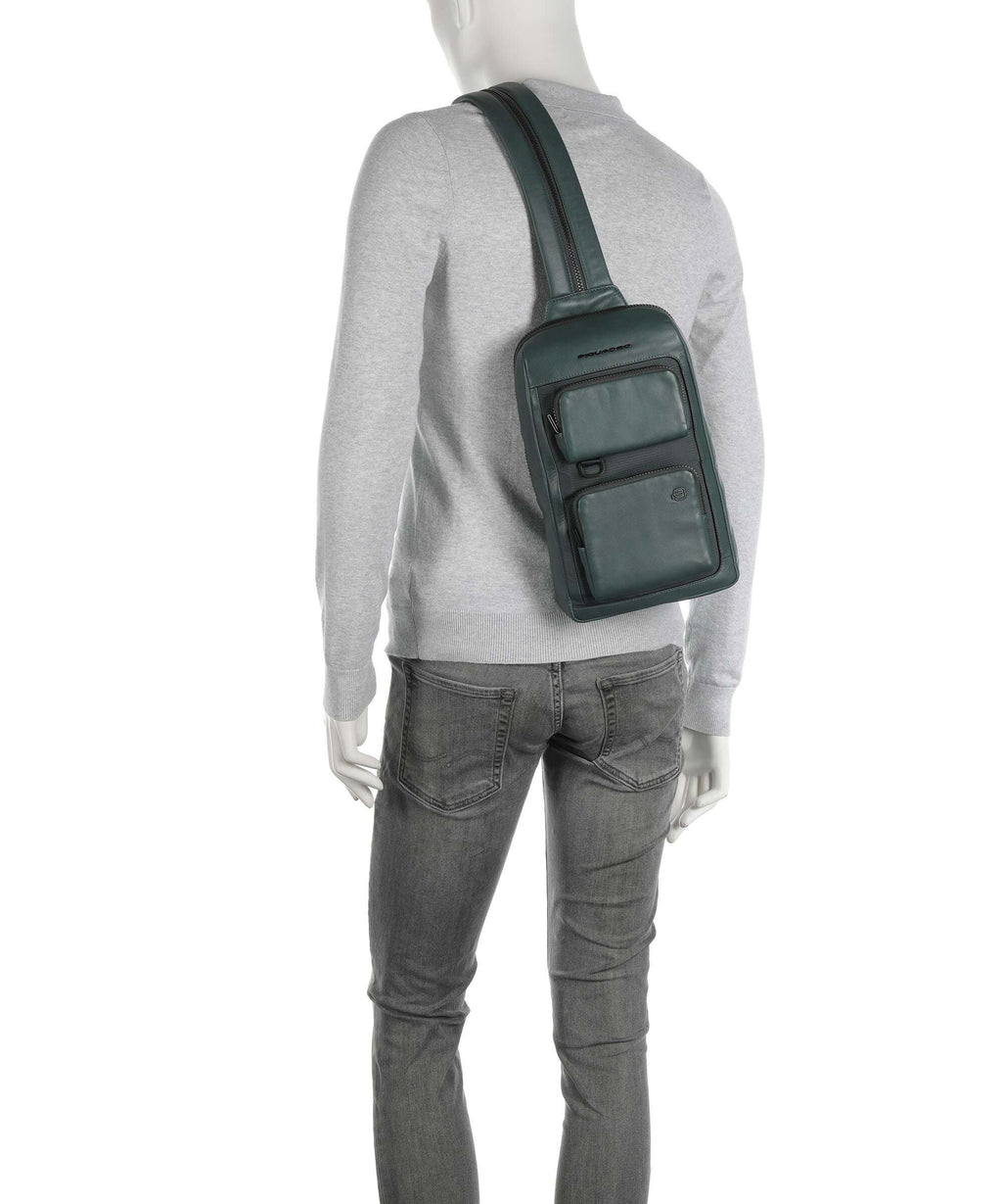 Piquadro Liko Sling bag mirto