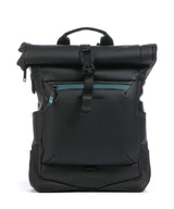 Piquadro Corner 2.0 Rolltop rugzak nero
