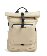 Piquadro Corner 2.0 Rolltop rugzak beige
