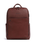 Piquadro Black Square Backpack tabacco