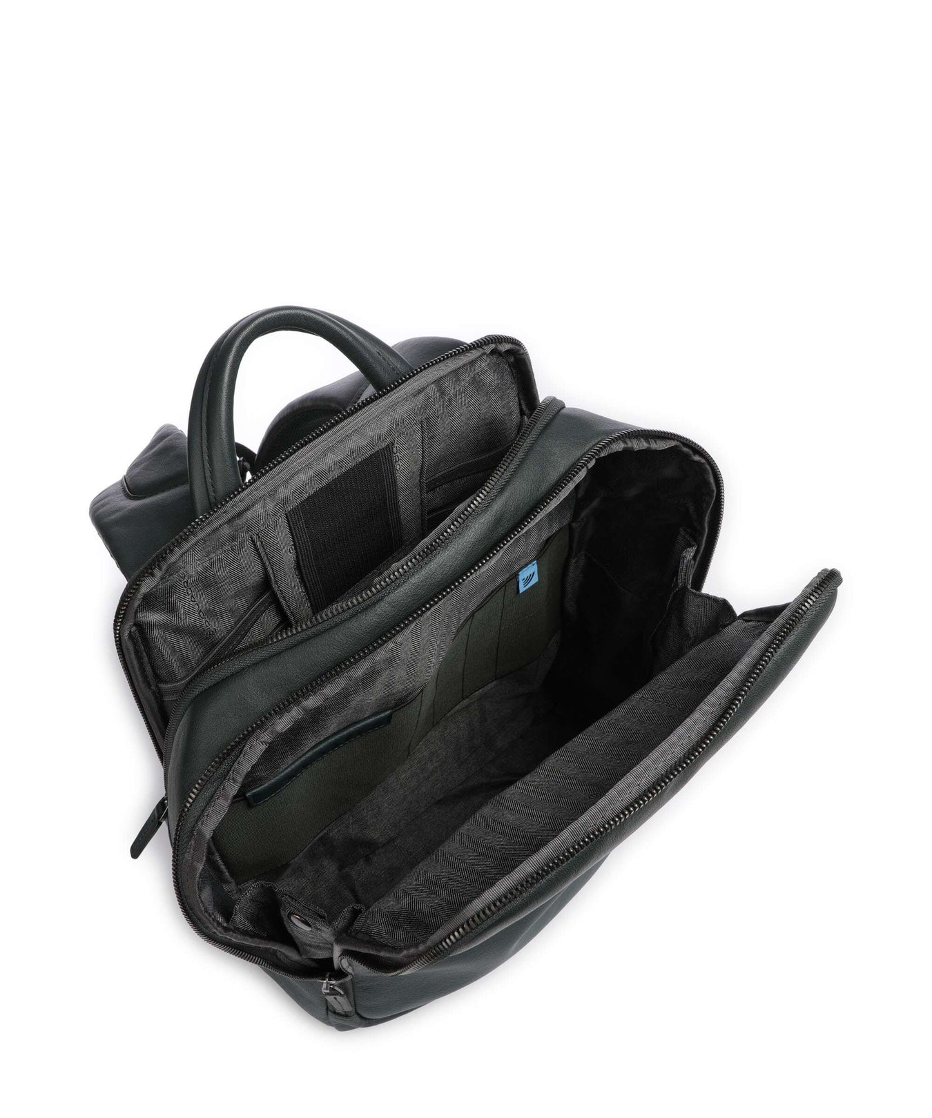 Piquadro Black Square Backpack verde bosco/verde oliva