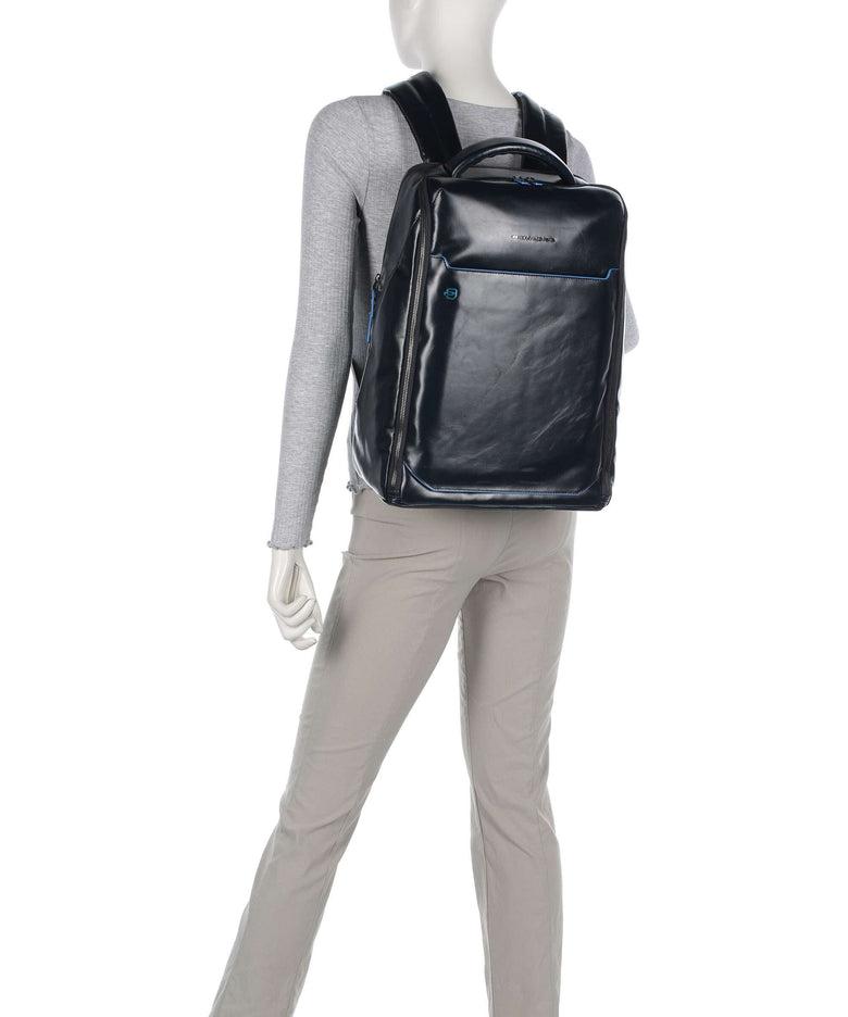 Piquadro Blue Square Backpack blu notte