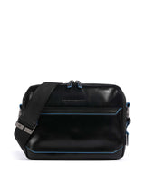 Piquadro Blue Square Crossbody tas nero