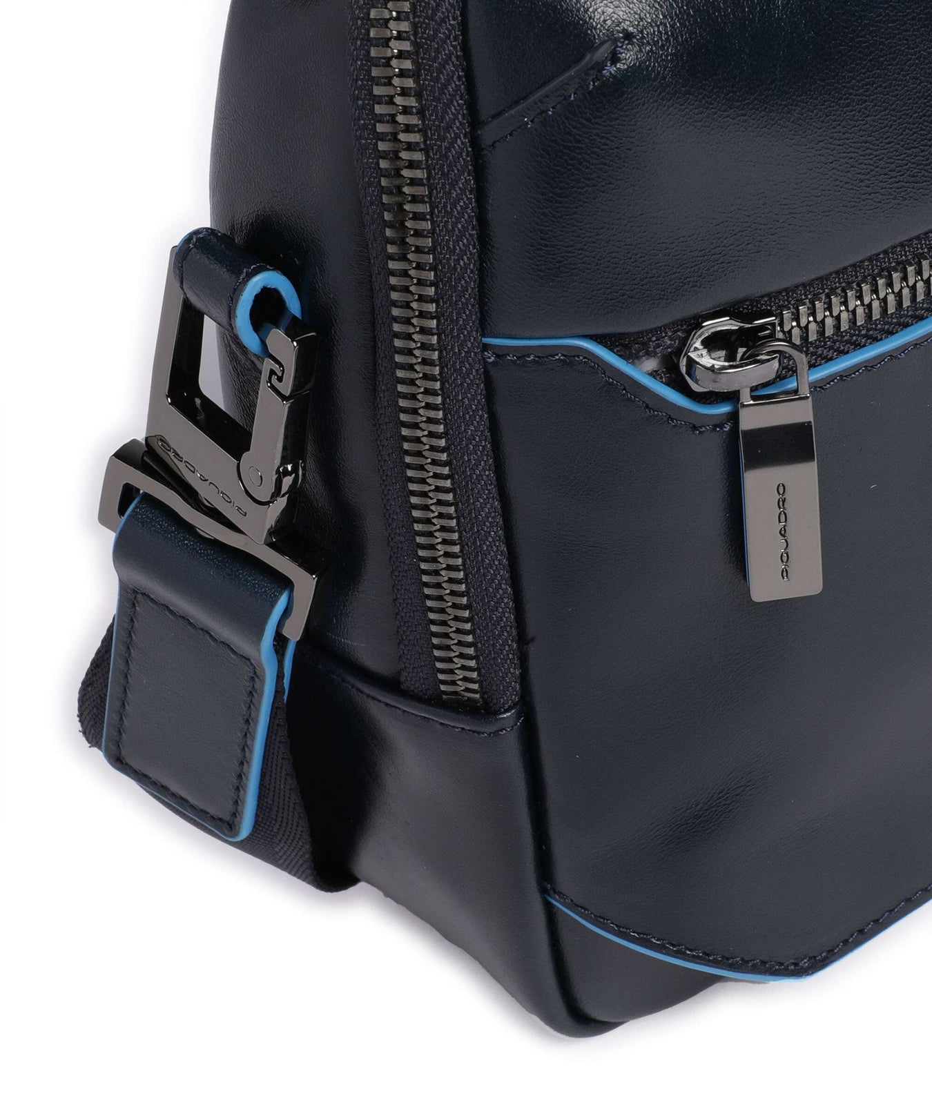 Piquadro Blue Square Crossbody bag blu notte