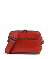 Piquadro Blue Square Crossbody tas tabacco