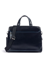 Piquadro Blue Square Aktetas blu notte