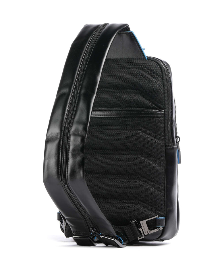 Piquadro Blue Square Sling bag nero