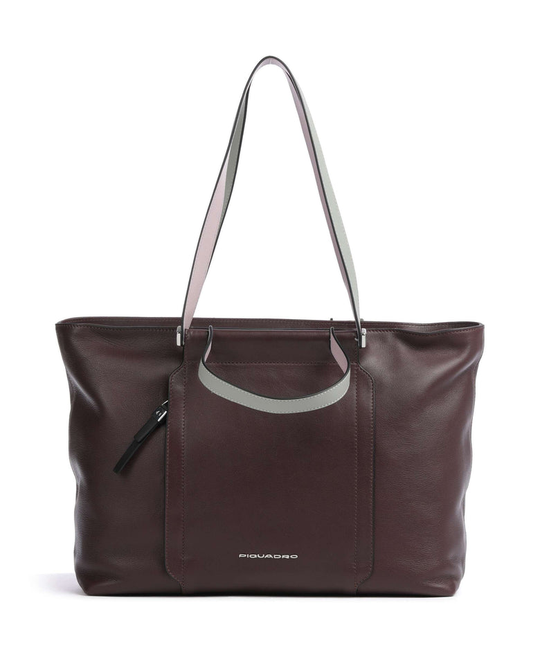 Piquadro Circle Tote bag prugna/lilla