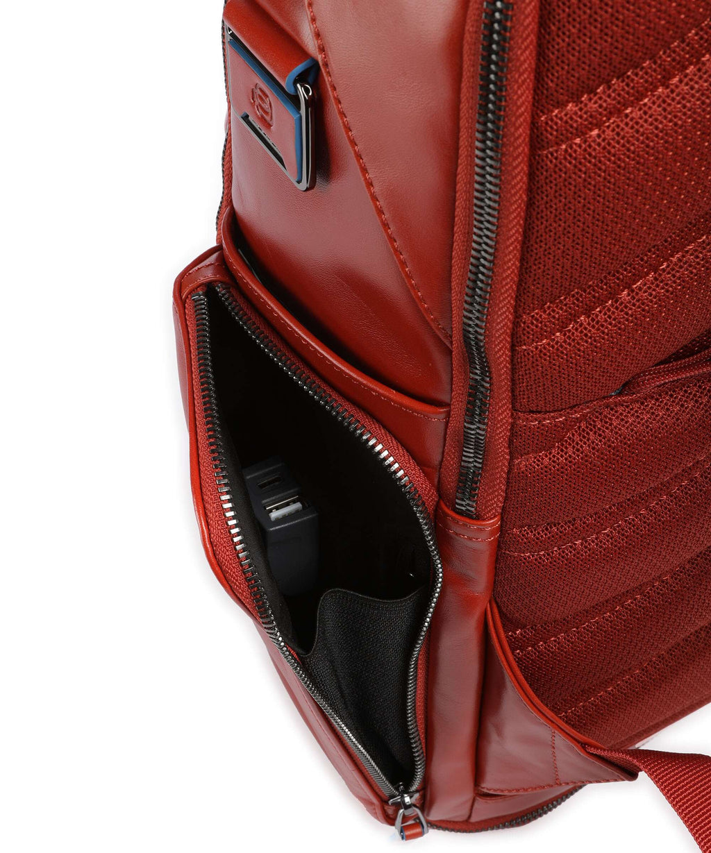 Piquadro Blue Square Backpack tabacco