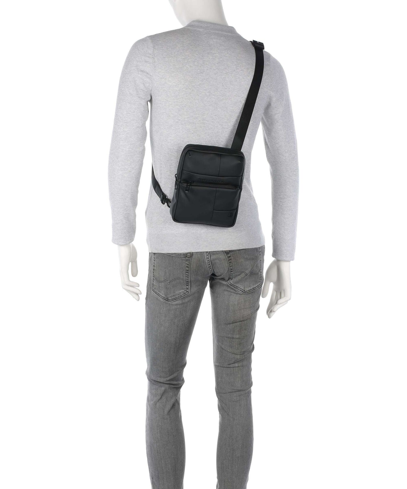 Piquadro Wollem W129 Crossbody bag nero