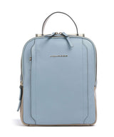 Piquadro Circle RFID Rugzak light blue/beige