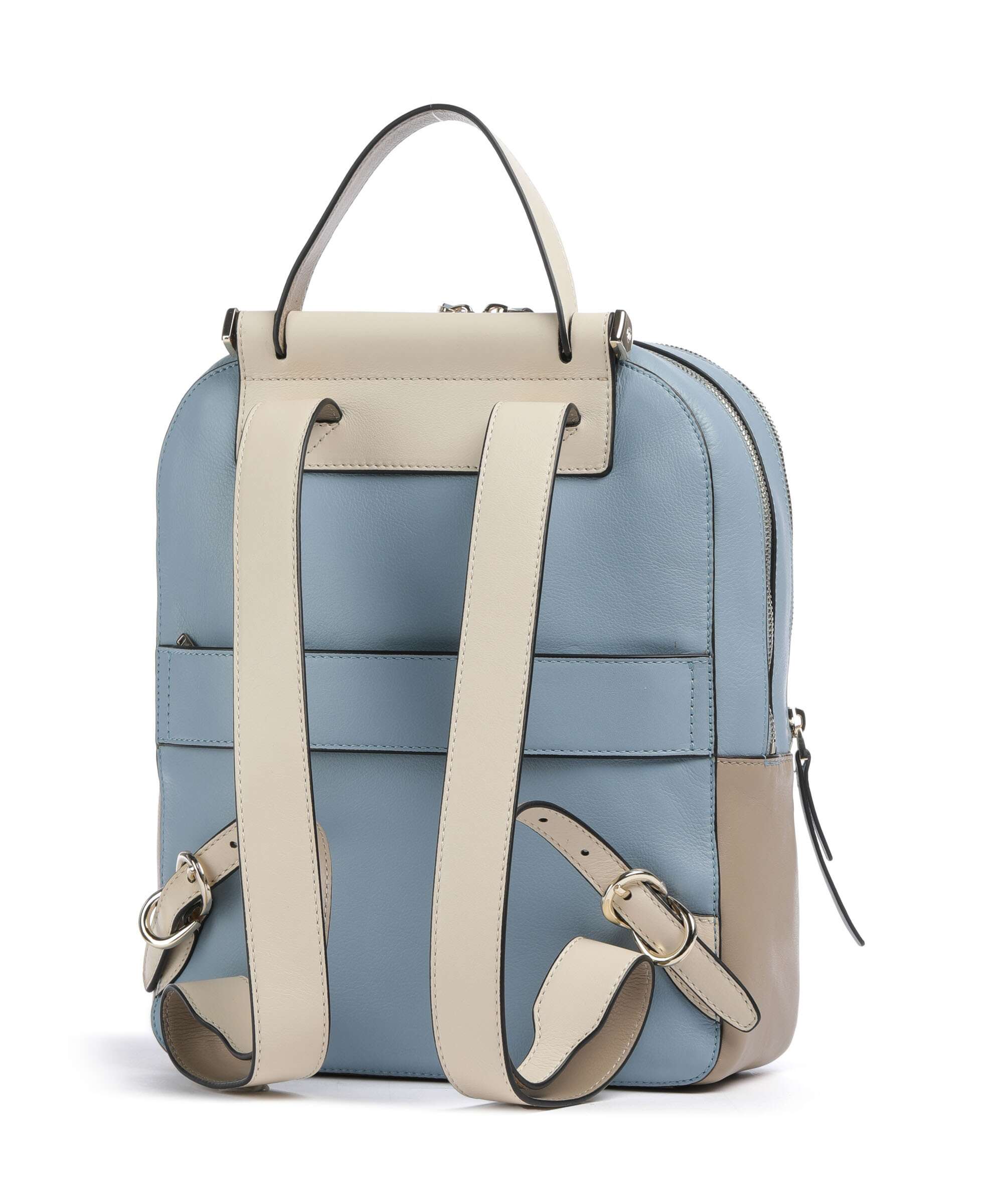 Piquadro Circle Backpack light blue/beige
