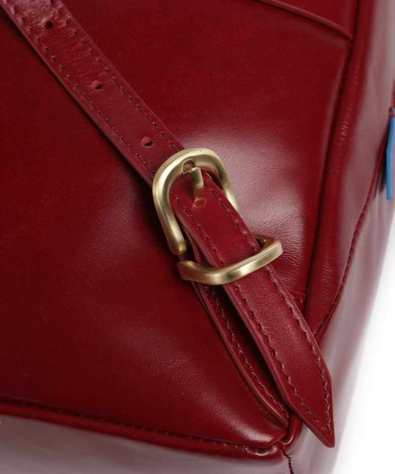 Piquadro Blue Square Backpack red