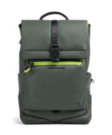Piquadro Corner Special Rugzak green