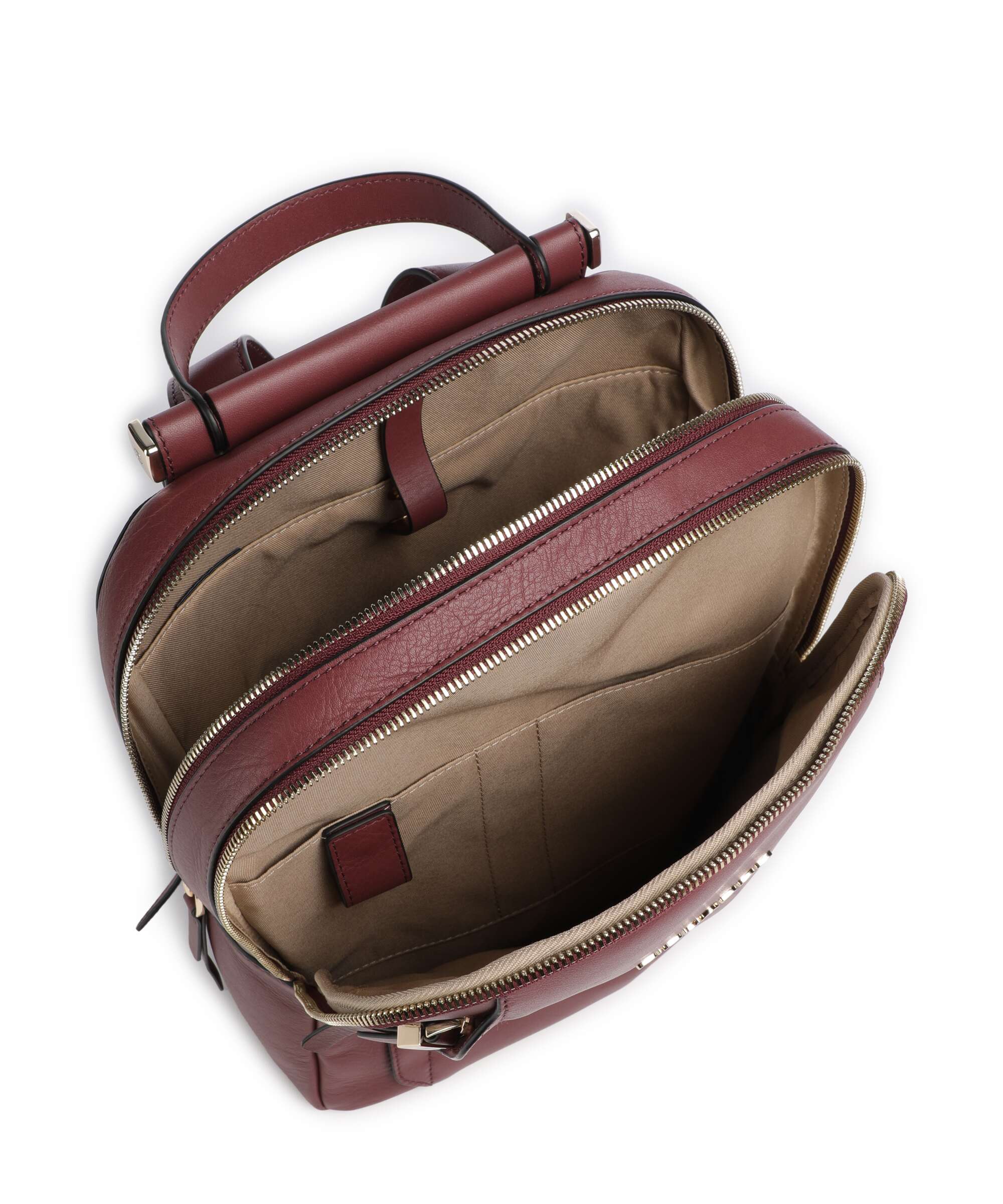 Piquadro Circle Backpack borgogna