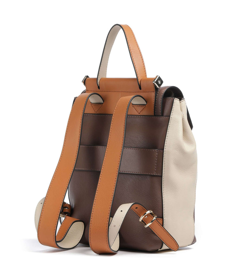 Piquadro W92 Backpack marrone/beige