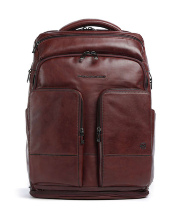 Piquadro W136 Sac à dos de voyage marrone