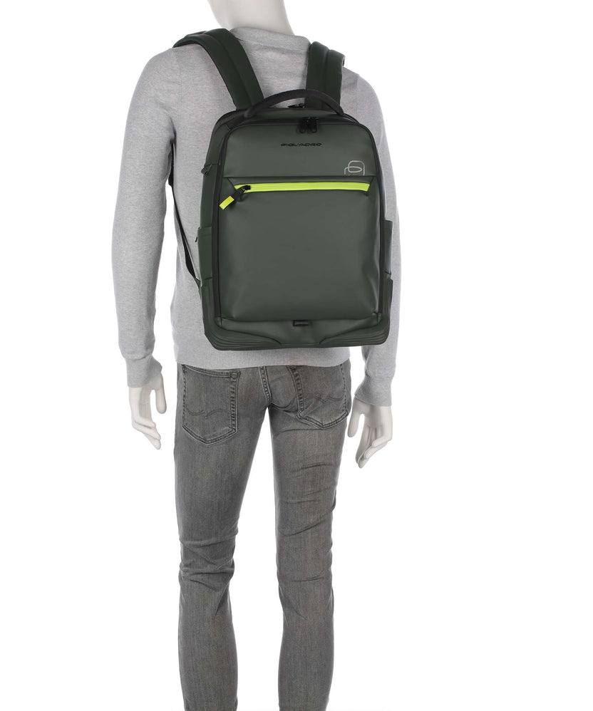 Piquadro C2OW Travel backpack verde