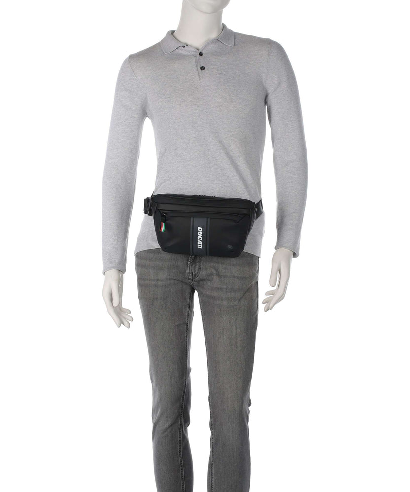 Piquadro Ducati C2OWD Fanny pack nero