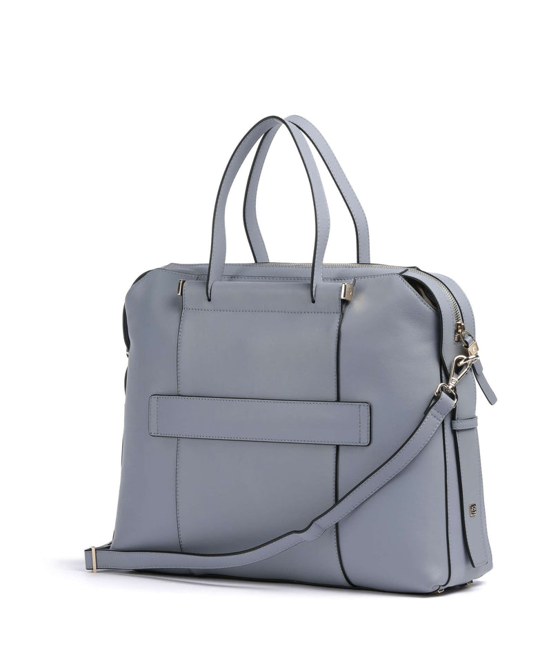 Piquadro Circle Briefcase light blue