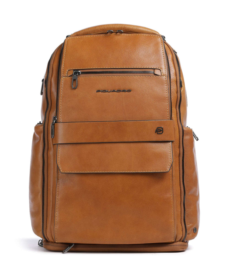 Piquadro Solm Travel backpack beige