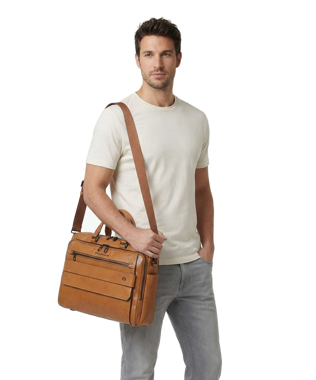 Piquadro Solm Briefcase beige