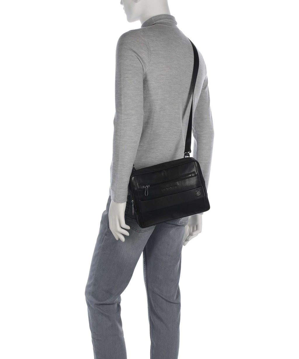 Piquadro Solm Crossbody bag black
