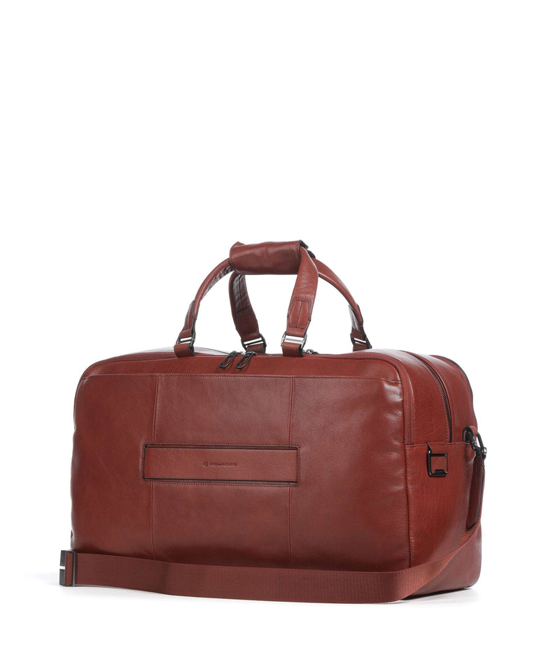Piquadro Solm Weekend bag cuoio