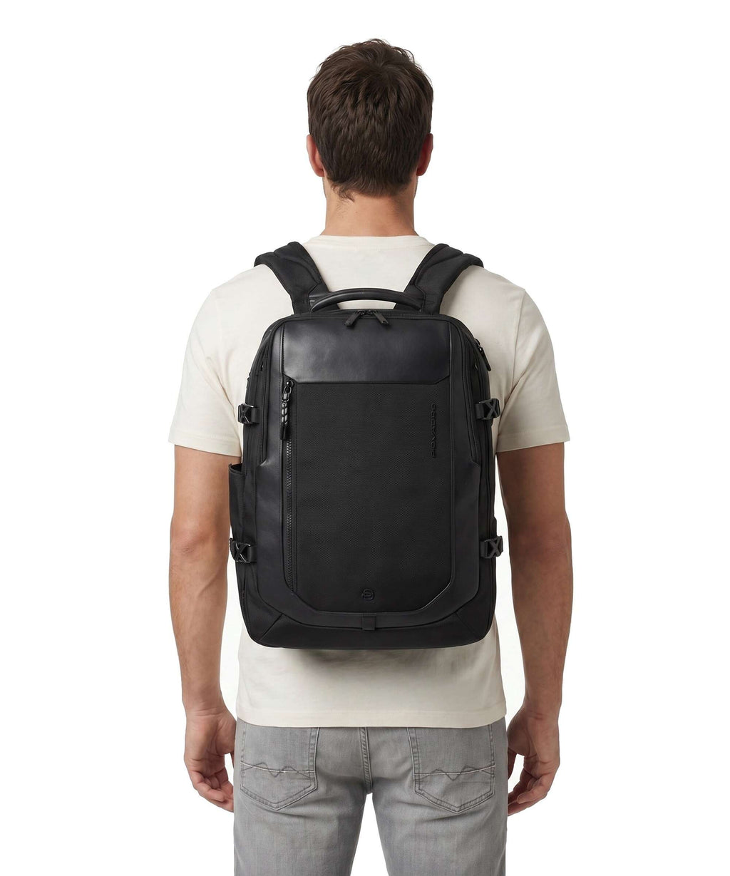 Piquadro Lyss Easyjet Travel backpack black