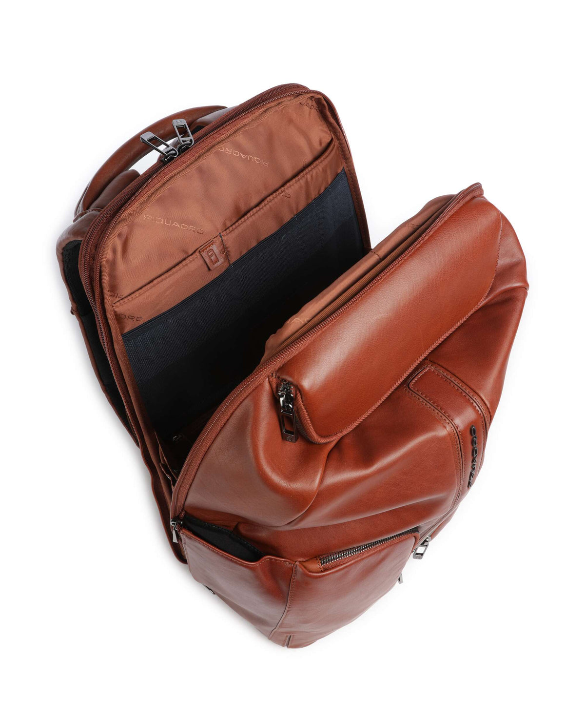 Piquadro Victor 24 Laptop backpack tan