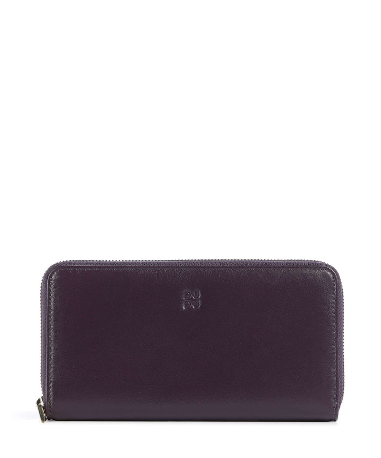 DuDu Bags Mauritius RFID Wallet deep purple
