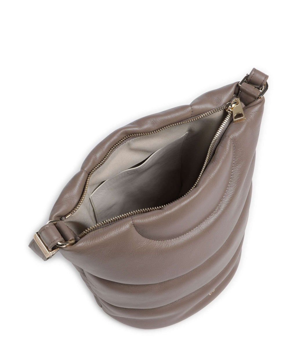 DuDu Bags Barbara M. Bucket bag taupe