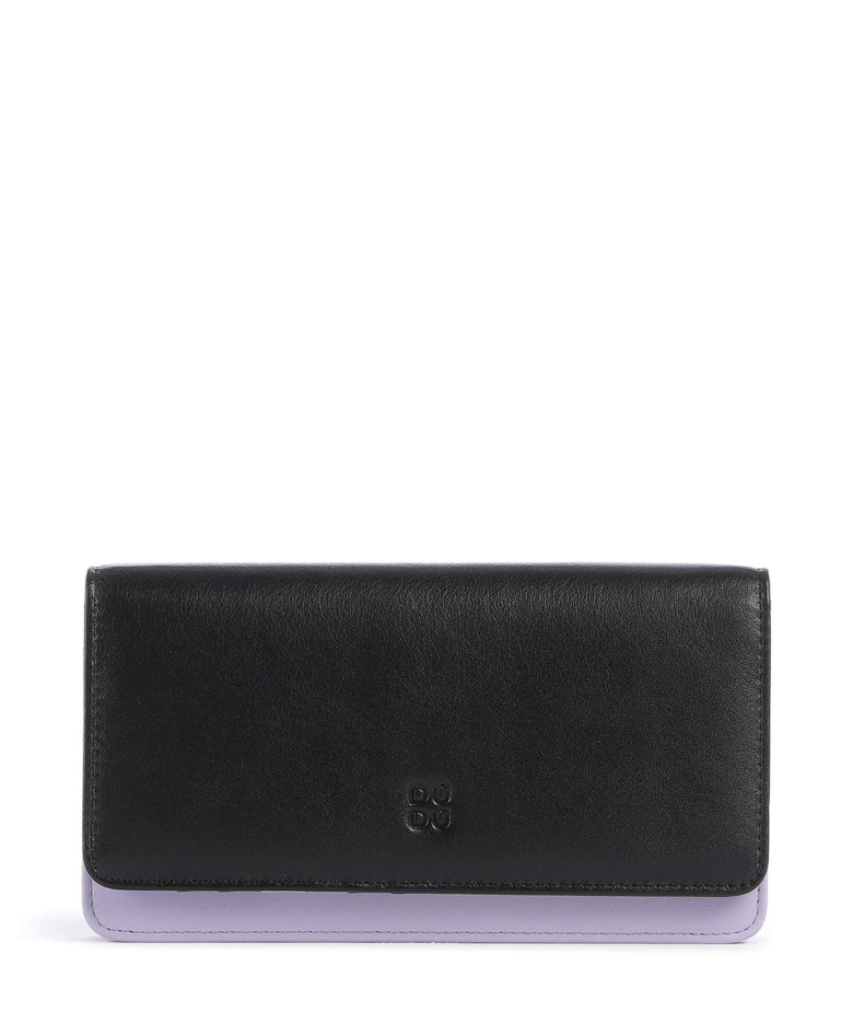 DuDu Bags Pemba Wallet black lavender