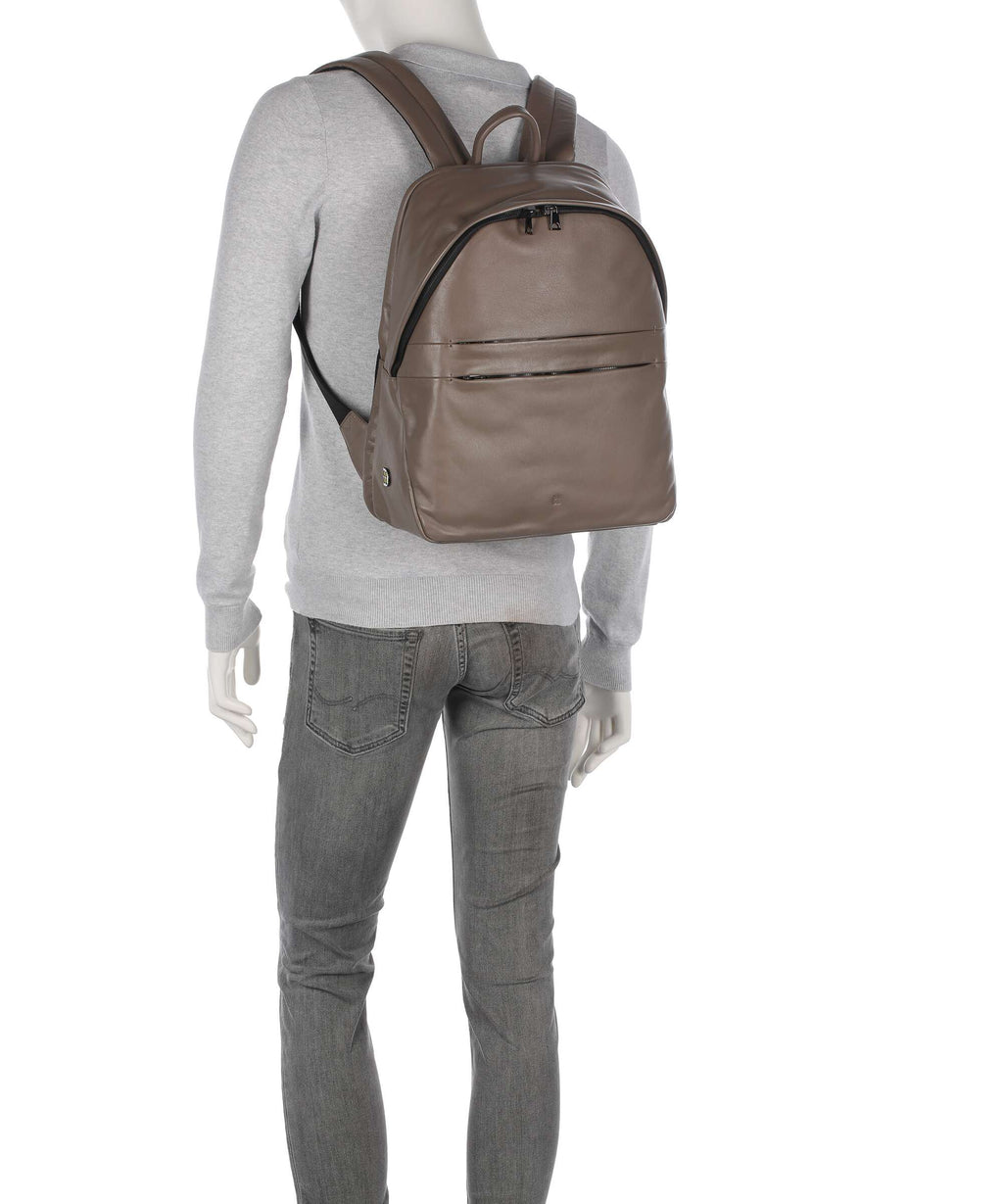 DuDu Bags New York Laptop backpack taupe