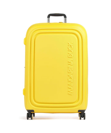 Mandarina Duck Logoduck+ Trolley (4 wielen) yellow