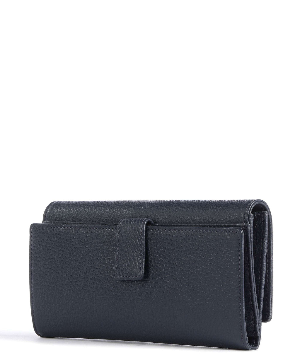 Mandarina Duck Mellow Leather Wallet dress blue