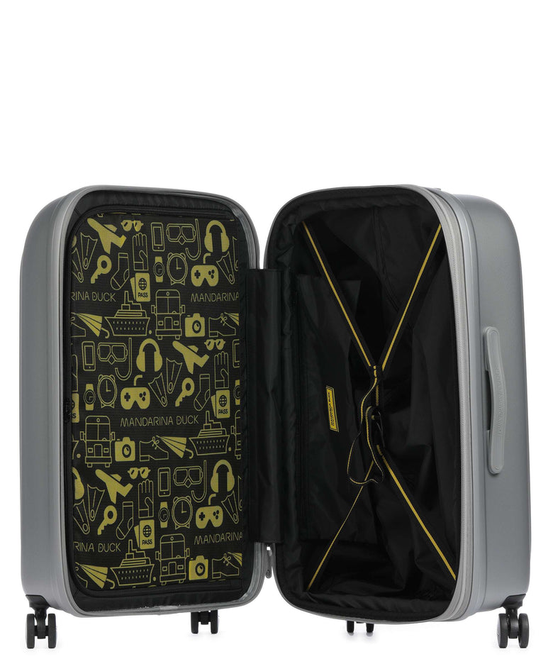Mandarina Duck Logoduck+ Spinner (4 wheels) silver