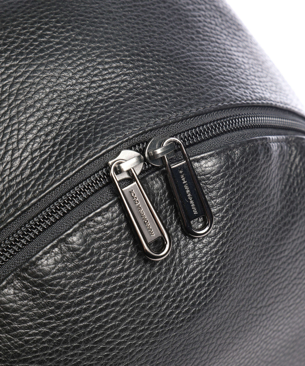 Mandarina Duck Mellow Leather Backpack nero