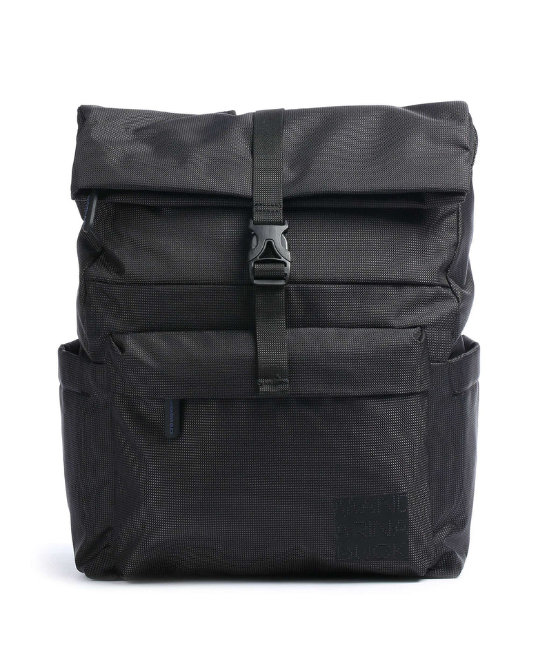 Mandarina Duck District Rolltop backpack black ink